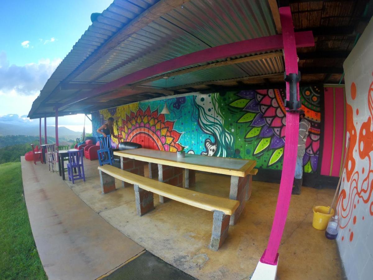 Glamping Rustiko Hostel Salento Exterior foto